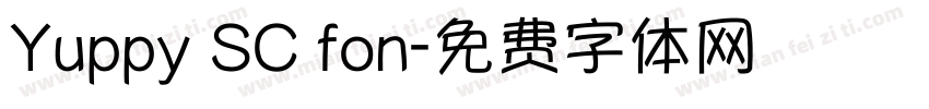 Yuppy SC fon字体转换